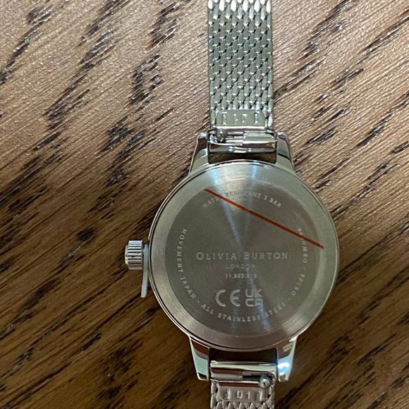 Olivia Burton Womens Classics Stainless Steel Blue 24mm main image 7